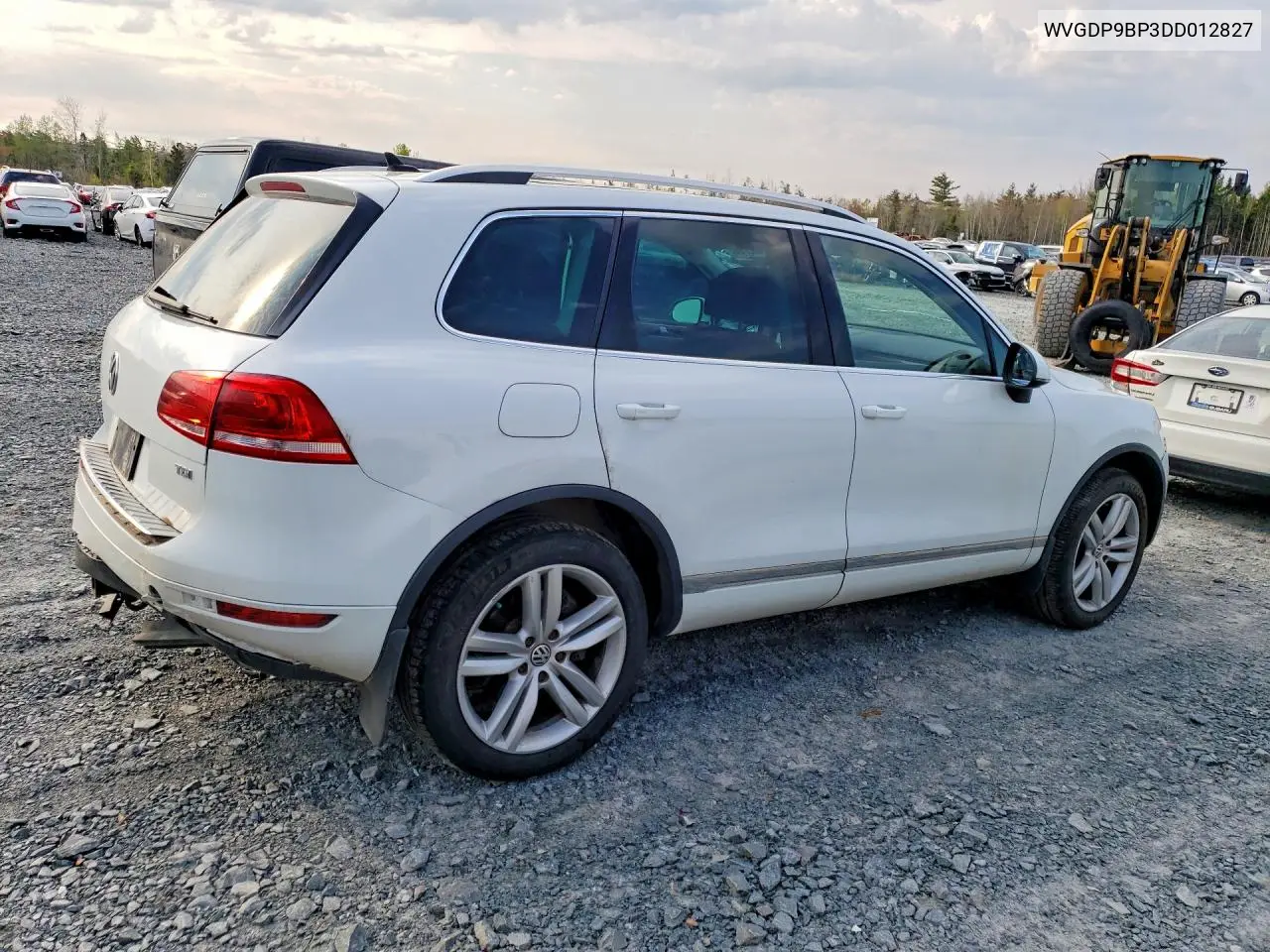 2013 Volkswagen Truck/Van Touareg V6 Tdi 4Dr Awd VIN: WVGDP9BP3DD012827 Lot: 53635706