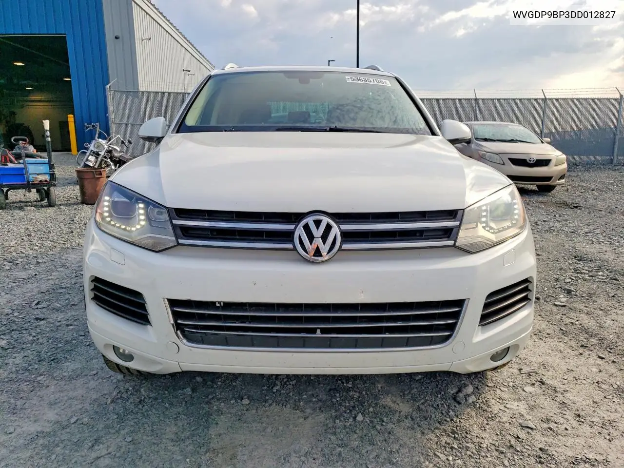2013 Volkswagen Truck/Van Touareg V6 Tdi 4Dr Awd VIN: WVGDP9BP3DD012827 Lot: 53635706