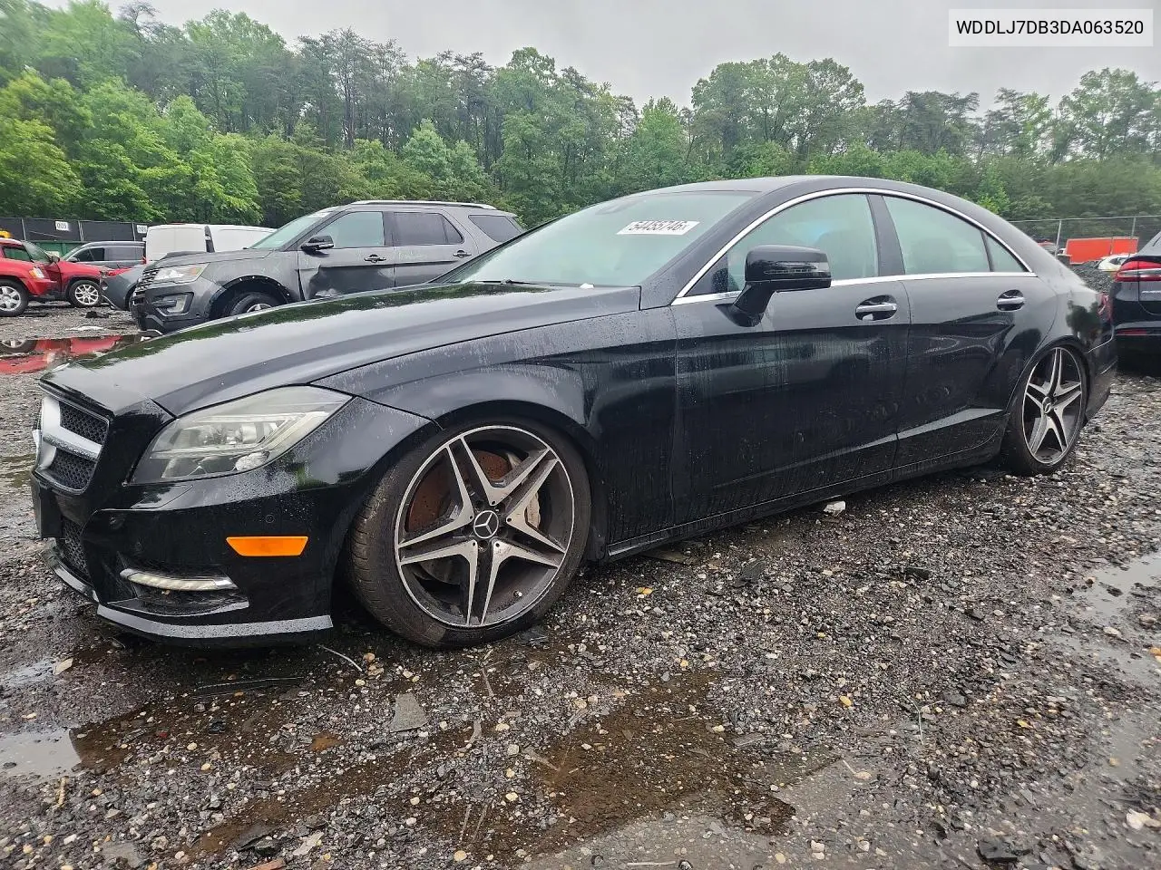 2013 Merz Cls VIN: WDDLJ7DB3DA063520 Lot: 54455746