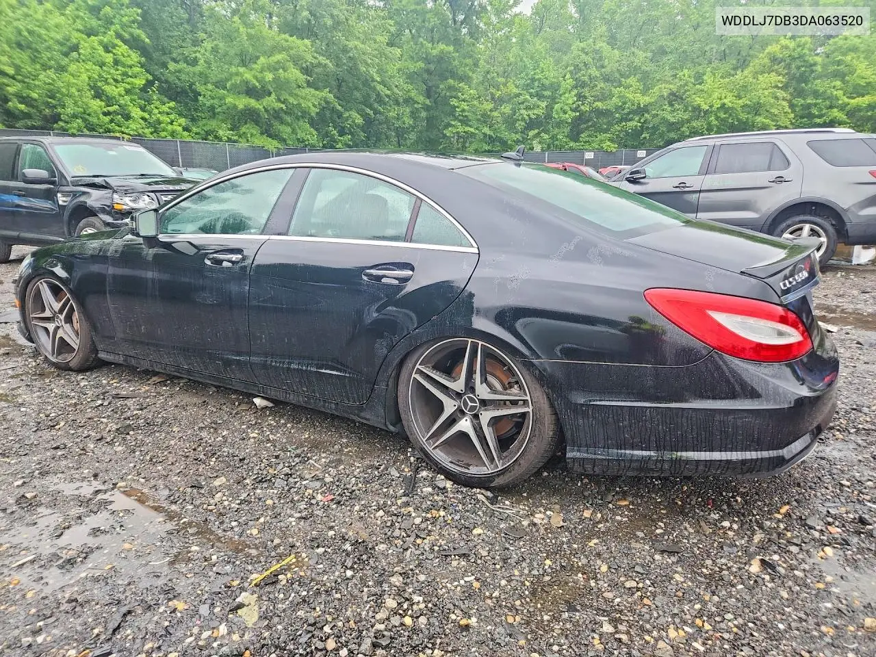 2013 Merz Cls VIN: WDDLJ7DB3DA063520 Lot: 54455746