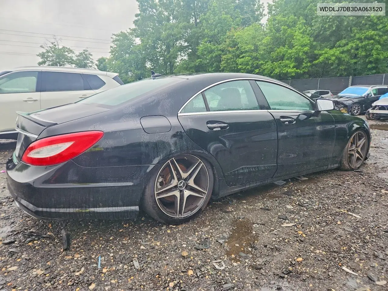 2013 Merz Cls VIN: WDDLJ7DB3DA063520 Lot: 54455746