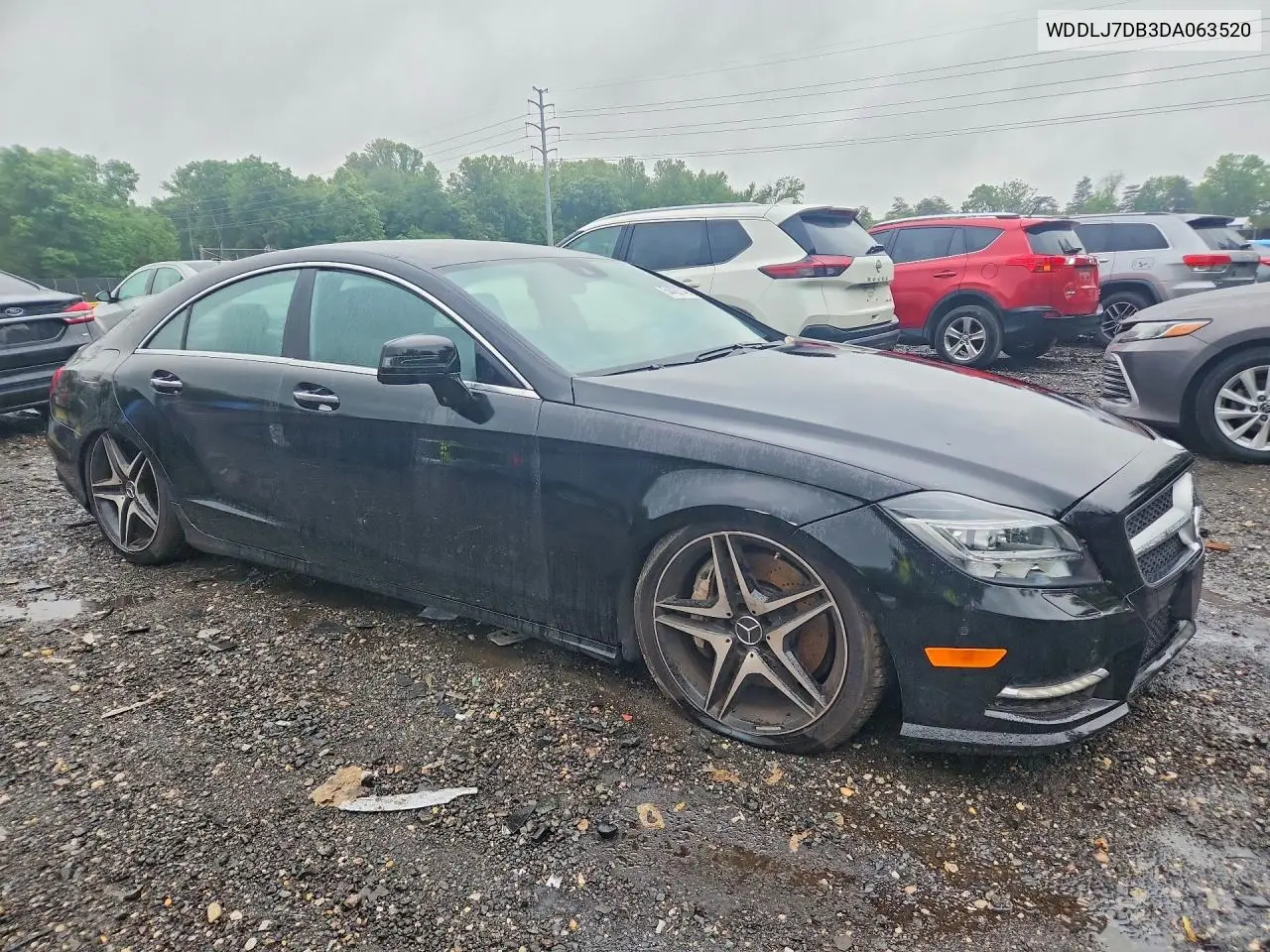 2013 Merz Cls VIN: WDDLJ7DB3DA063520 Lot: 54455746