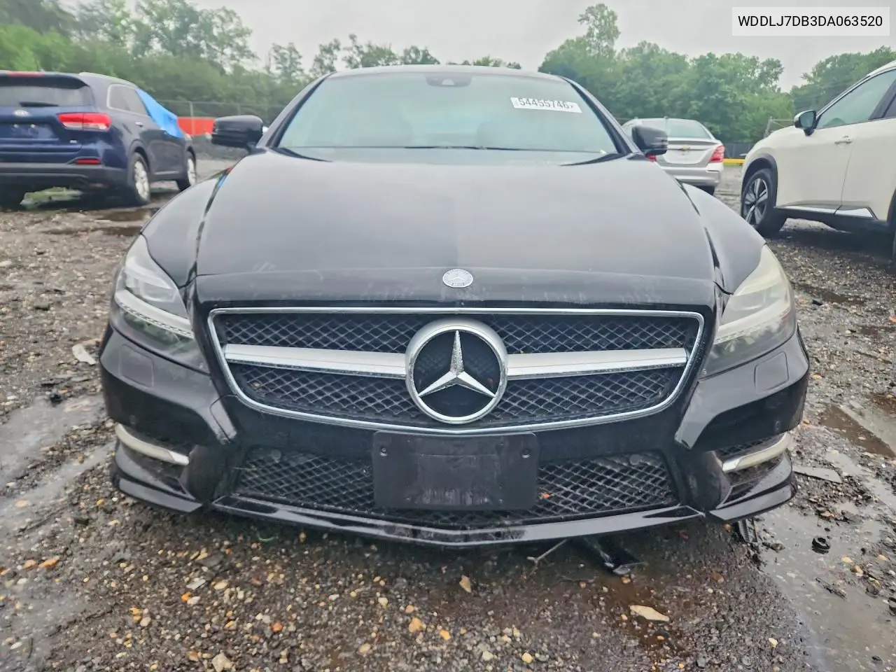 2013 Merz Cls VIN: WDDLJ7DB3DA063520 Lot: 54455746