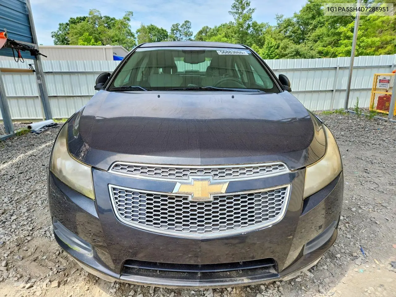 2013 Chevrolet Cruze VIN: 1G1PA5SH4D7285951 Lot: 56883066