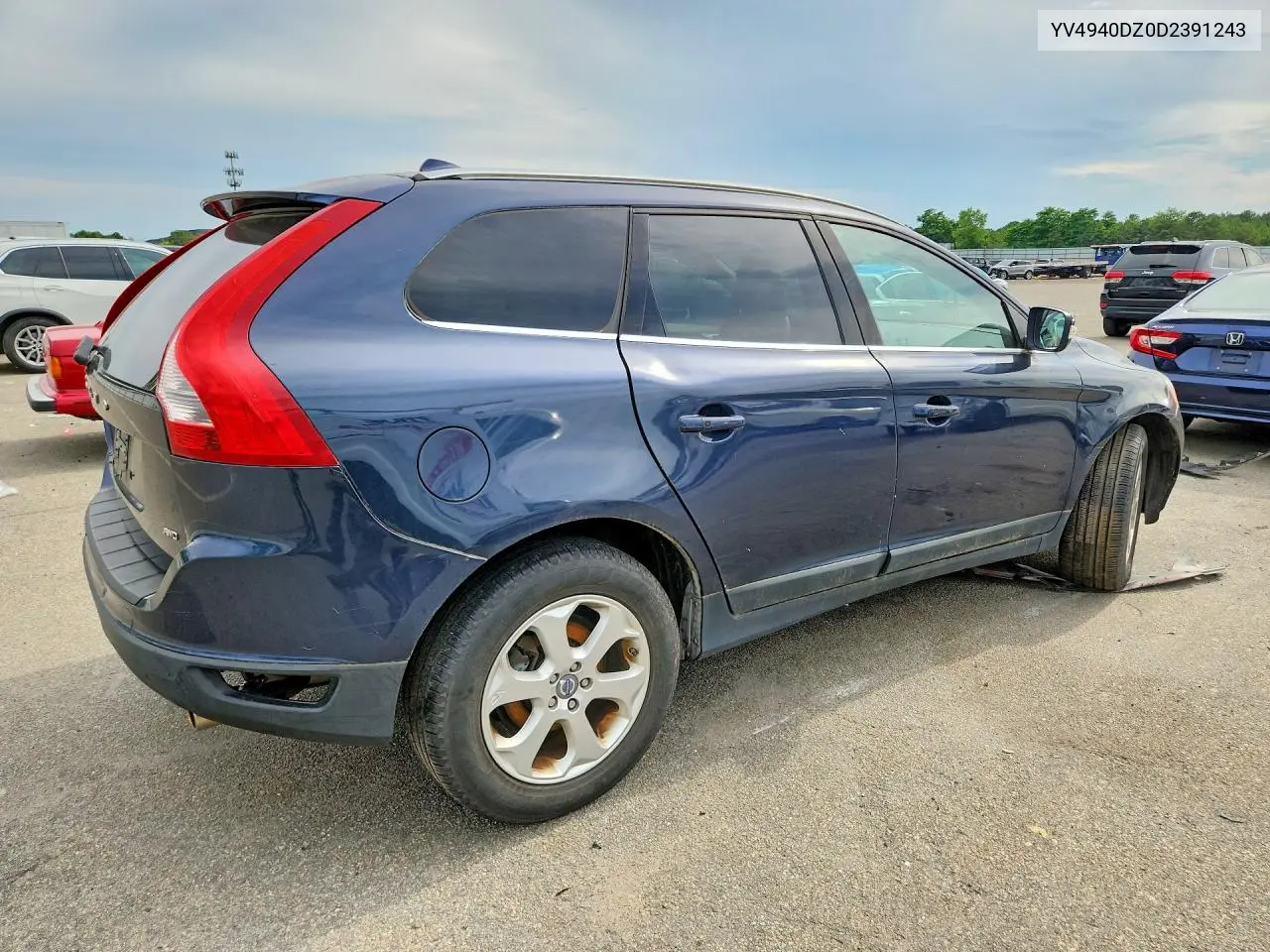 2013 Volvo Xc60 3.2 VIN: YV4940DZ0D2391243 Lot: 59051056