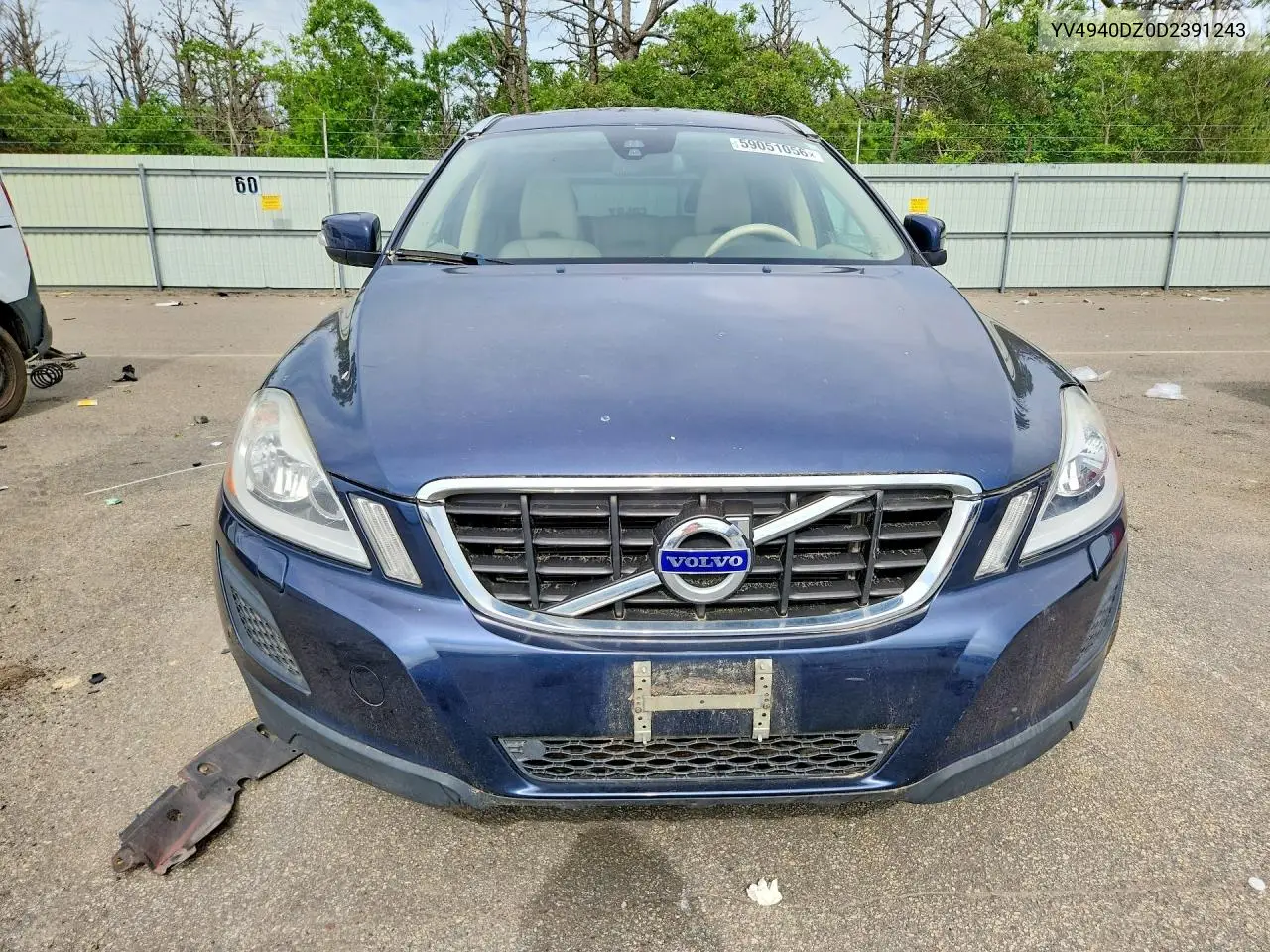 2013 Volvo Xc60 3.2 VIN: YV4940DZ0D2391243 Lot: 59051056