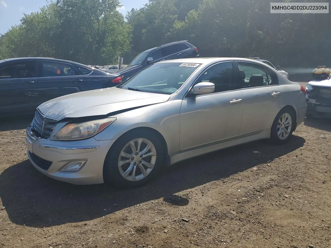 2013 Hyun Genesis VIN: KMHGC4DD2DU223094 Lot: 59230566