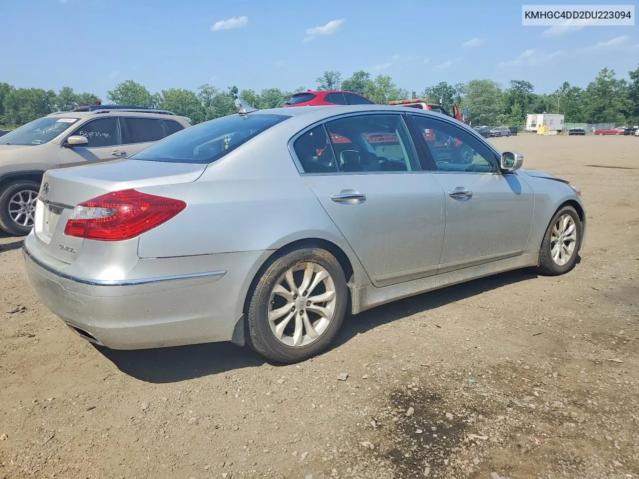 2013 Hyun Genesis VIN: KMHGC4DD2DU223094 Lot: 59230566
