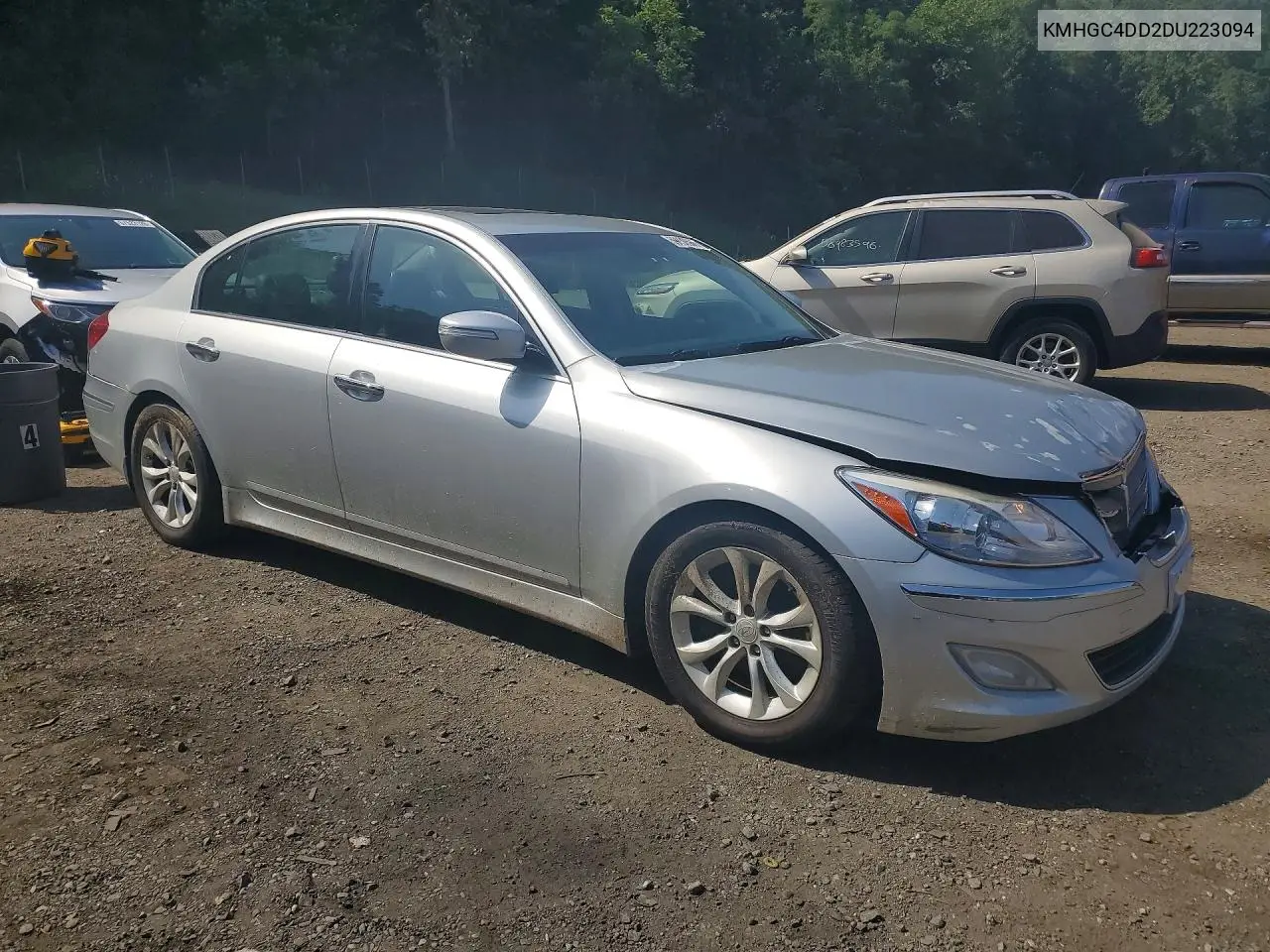 2013 Hyun Genesis VIN: KMHGC4DD2DU223094 Lot: 59230566