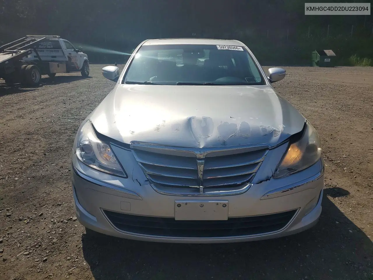 2013 Hyun Genesis VIN: KMHGC4DD2DU223094 Lot: 59230566