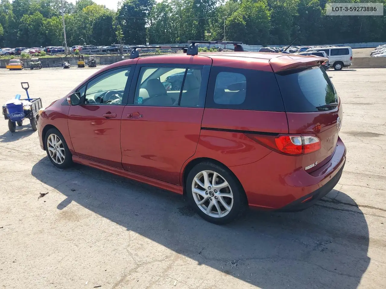 2013 Mazd Mazda5 VIN: JM1CW2CL3D0158514 Lot: 59273886
