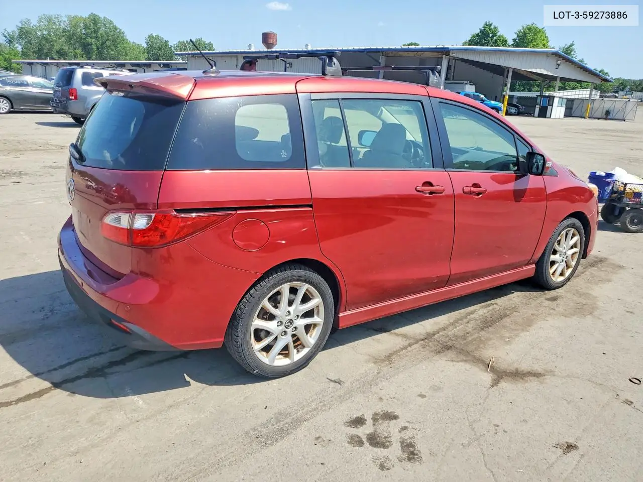 2013 Mazd Mazda5 VIN: JM1CW2CL3D0158514 Lot: 59273886