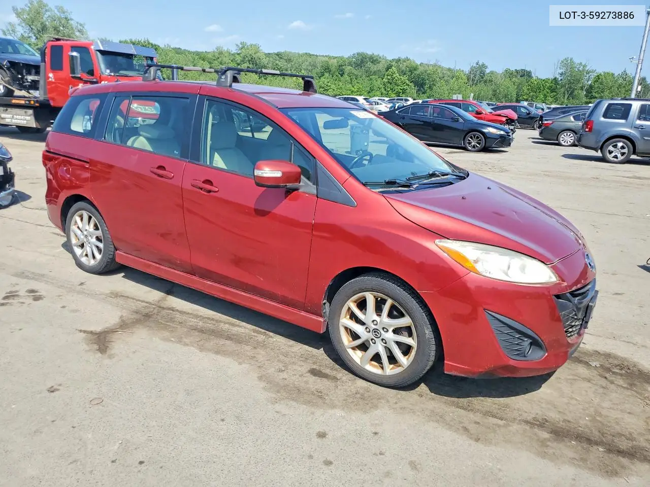 2013 Mazd Mazda5 VIN: JM1CW2CL3D0158514 Lot: 59273886