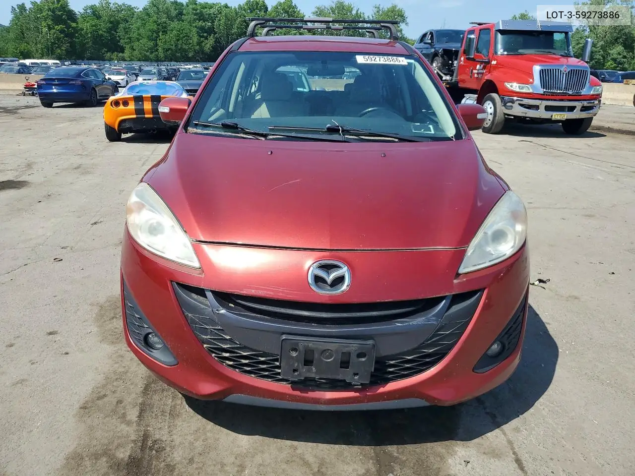 2013 Mazd Mazda5 VIN: JM1CW2CL3D0158514 Lot: 59273886