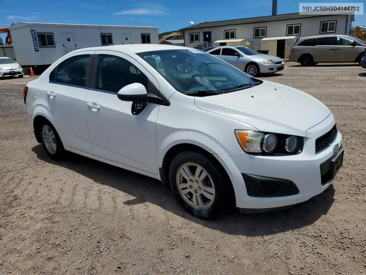 2013 Chev Sonic VIN: 1G1JC5SH3D4144712 Lot: 61046636