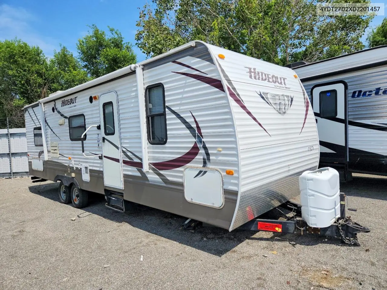 2013 Key Stone Recreational Vehicle (Rv) VIN: 4YDT27D2XD7201457 Lot: 61593276
