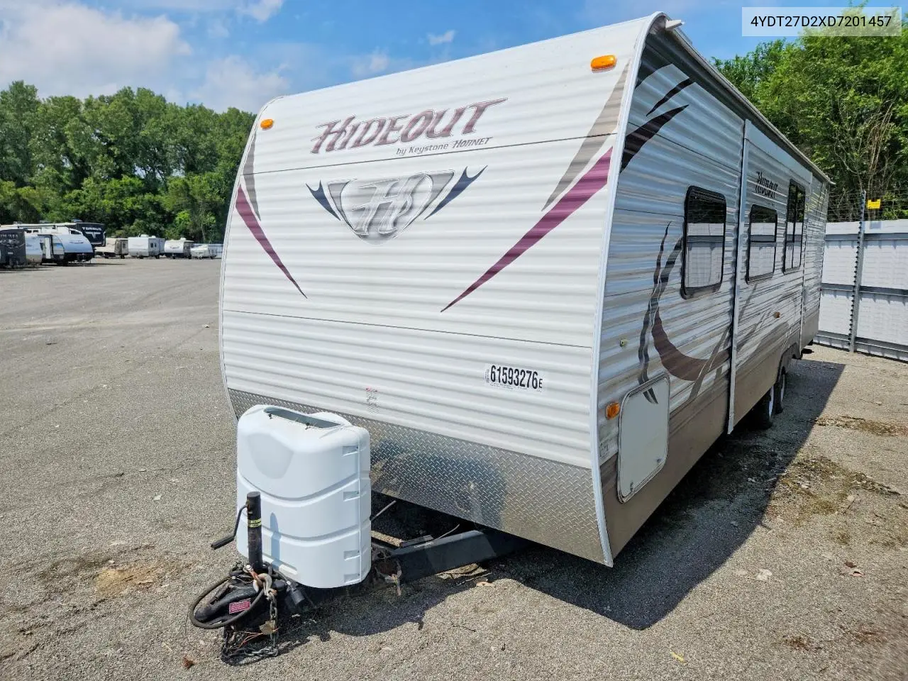 2013 Key Stone Recreational Vehicle (Rv) VIN: 4YDT27D2XD7201457 Lot: 61593276