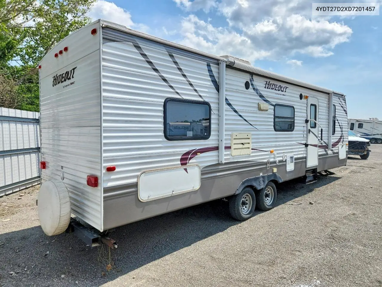 2013 Key Stone Recreational Vehicle (Rv) VIN: 4YDT27D2XD7201457 Lot: 61593276