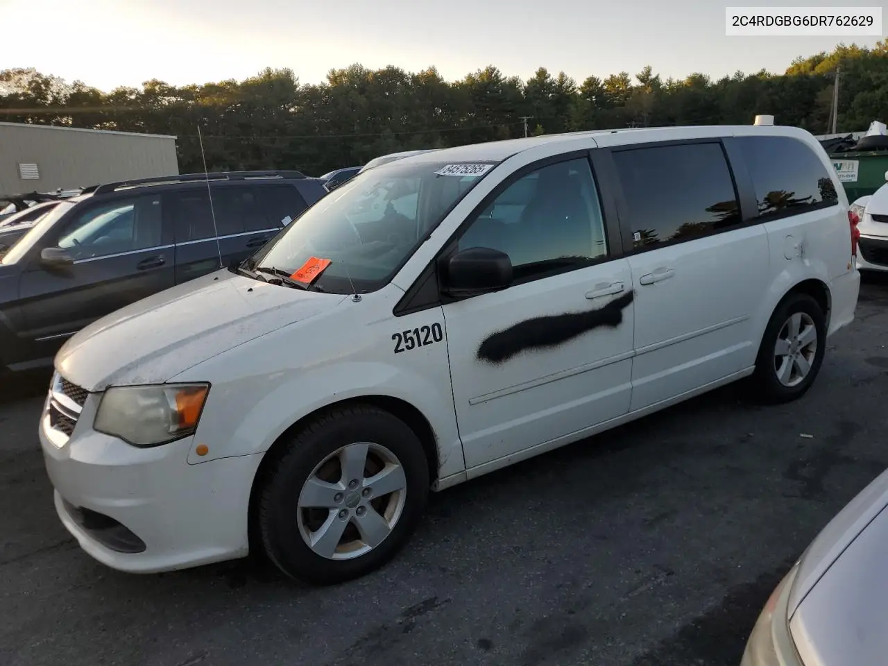 2C4RDGBG6DR762629 2013 Dodge Grand Caravan Se
