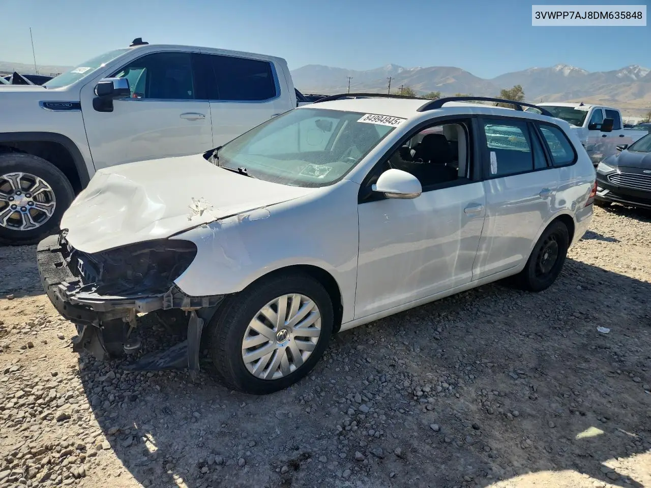 3VWPP7AJ8DM635848 2013 Volkswagen Jetta S