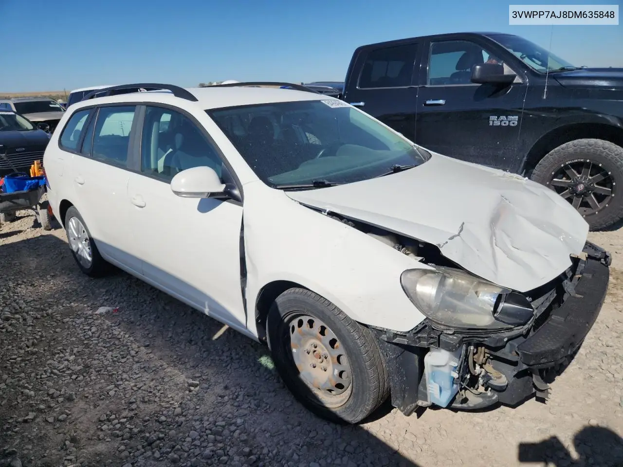 3VWPP7AJ8DM635848 2013 Volkswagen Jetta S