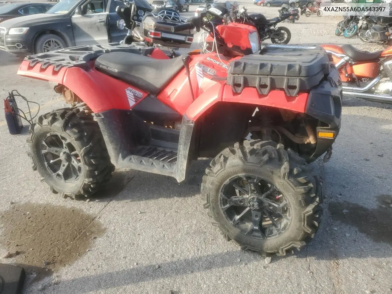 2013 Polaris Sportsman 550 VIN: 4XAZN55A6DA543397 Lot: 86087025