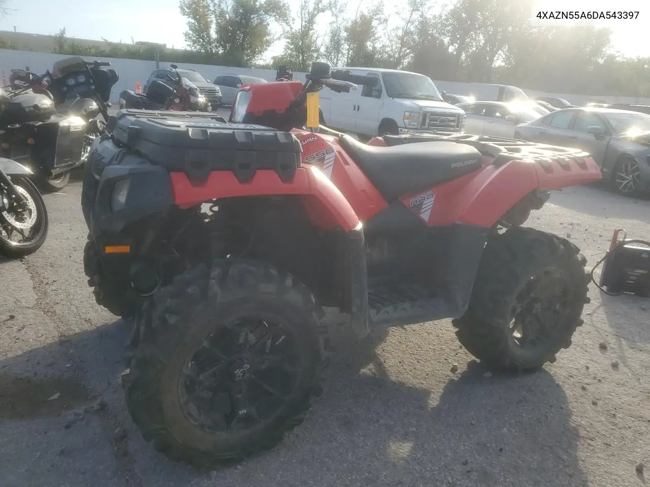 2013 Polaris Sportsman 550 VIN: 4XAZN55A6DA543397 Lot: 86087025