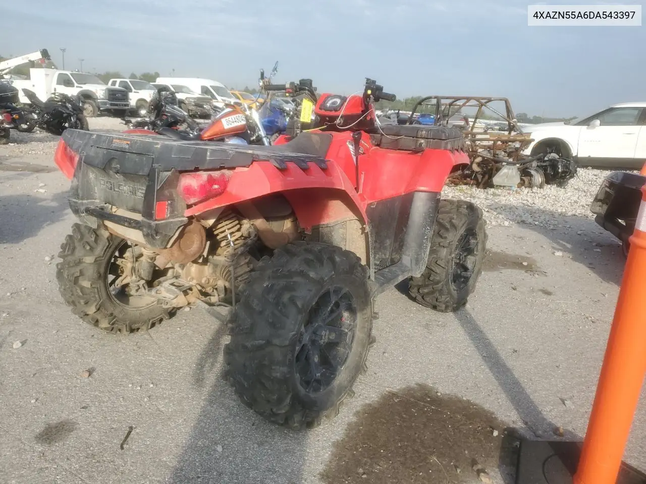 2013 Polaris Sportsman 550 VIN: 4XAZN55A6DA543397 Lot: 86087025
