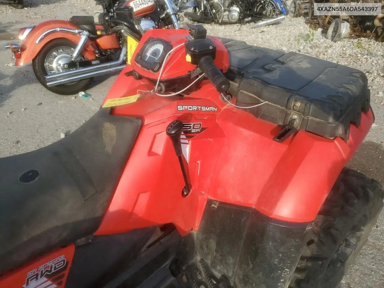 2013 Polaris Sportsman 550 VIN: 4XAZN55A6DA543397 Lot: 86087025