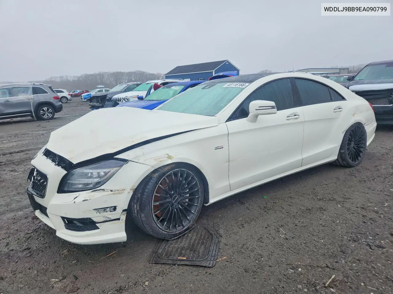 2014 Mercedes-Benz Cls 550 4Matic VIN: WDDLJ9BB9EA090799 Lot: 48116166