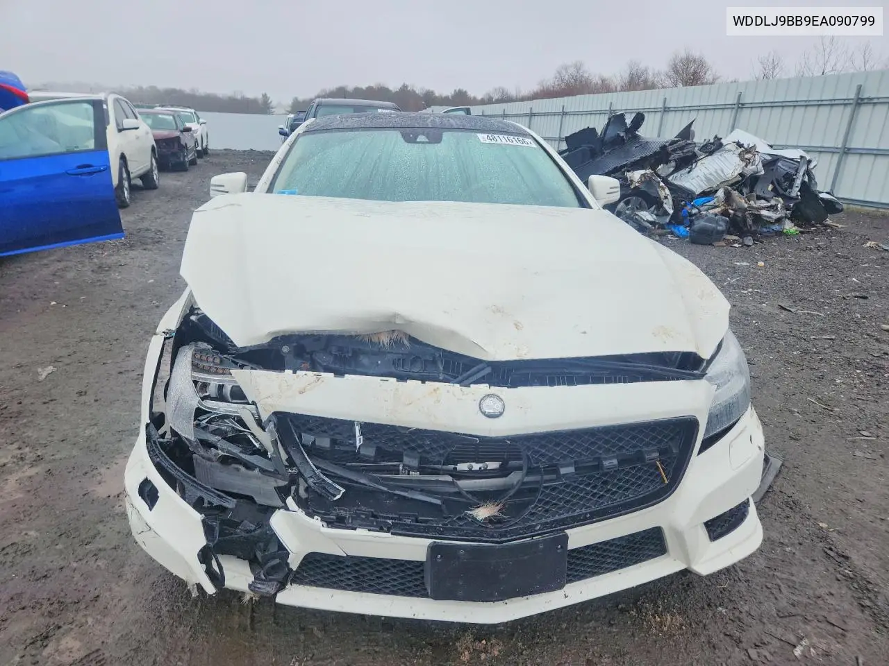 2014 Mercedes-Benz Cls 550 4Matic VIN: WDDLJ9BB9EA090799 Lot: 48116166