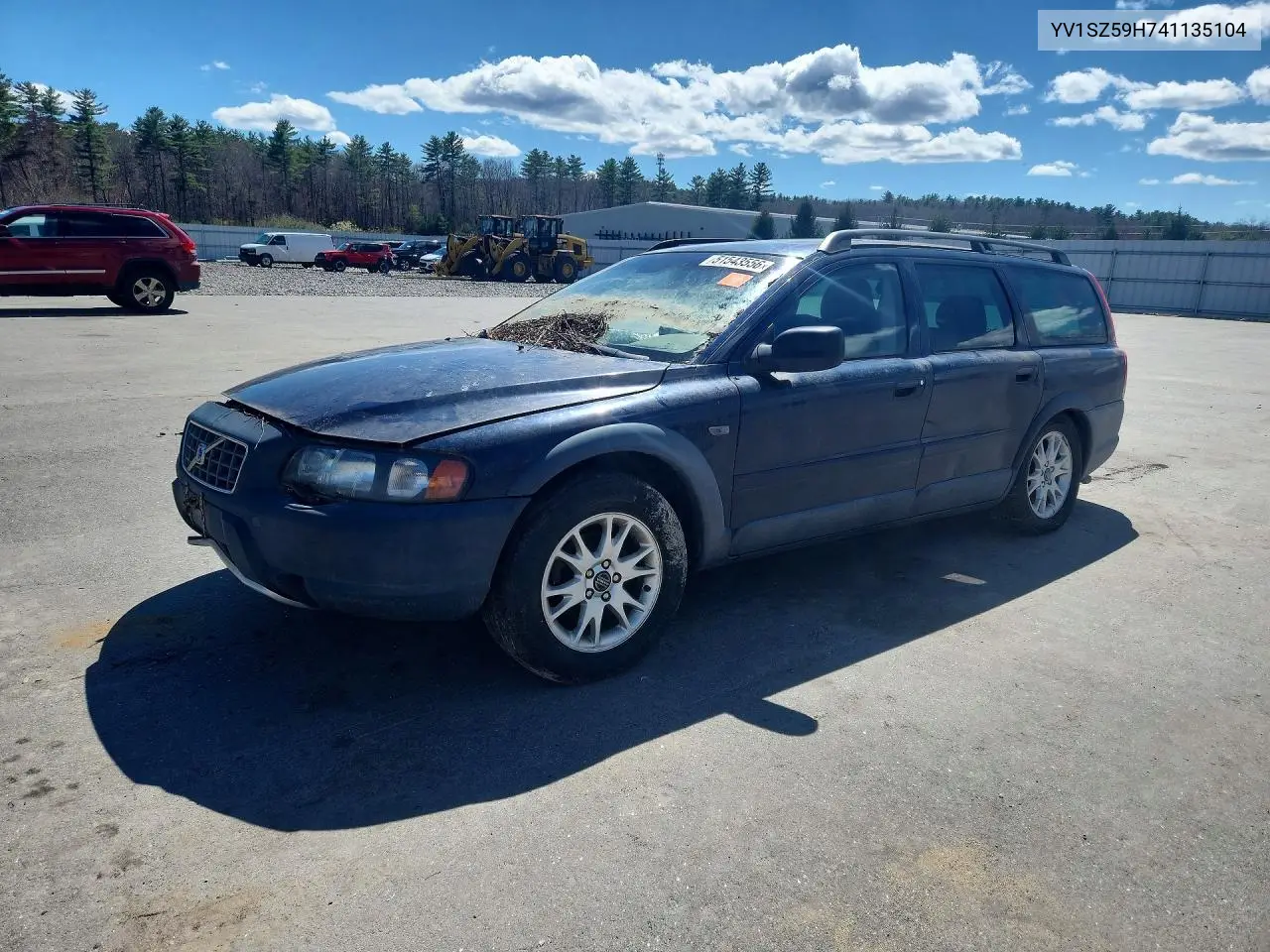 2014 Volv Xc70 VIN: YV1SZ59H741135104 Lot: 51543556