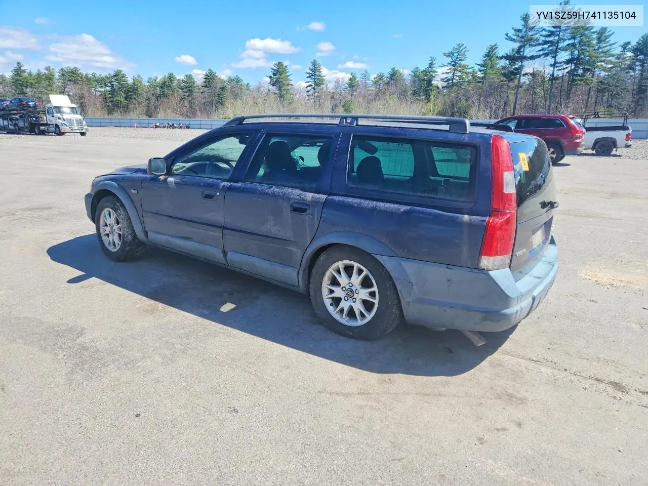2014 Volv Xc70 VIN: YV1SZ59H741135104 Lot: 51543556