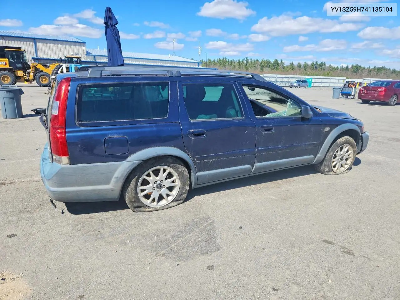 2014 Volv Xc70 VIN: YV1SZ59H741135104 Lot: 51543556