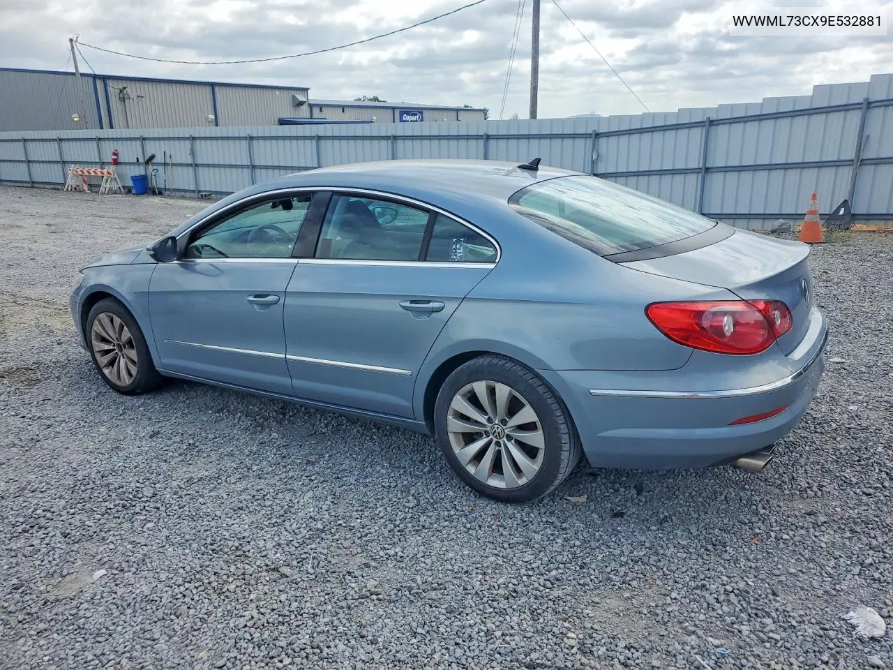 2009 Volkswagen Cc VIN: WVWML73CX9E532881 Lot: 57391266