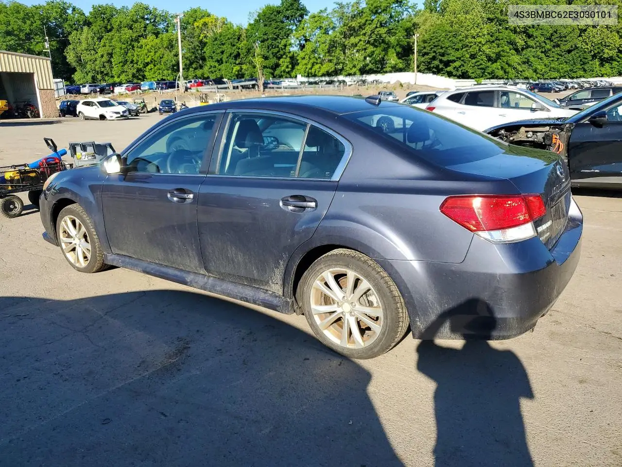 2014 Suba Legacy VIN: 4S3BMBC62E3030101 Lot: 57486506