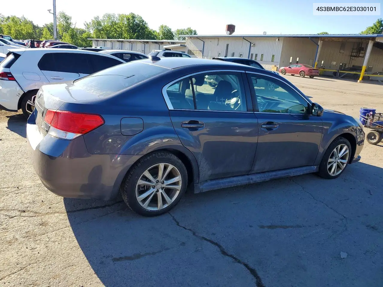 2014 Suba Legacy VIN: 4S3BMBC62E3030101 Lot: 57486506