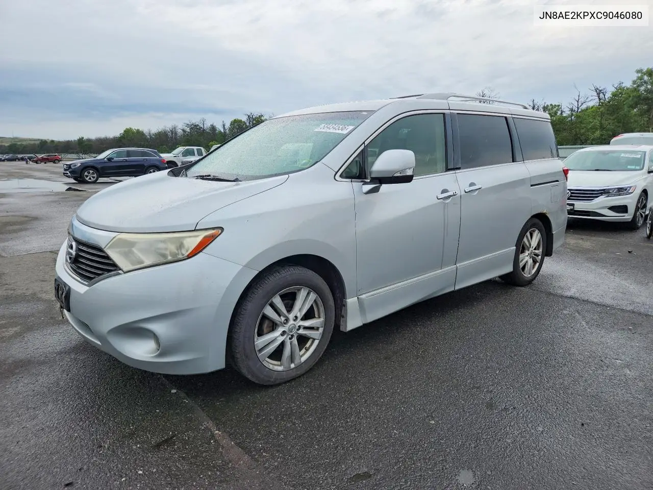 2014 Niss Quest VIN: JN8AE2KPXC9046080 Lot: 58434536