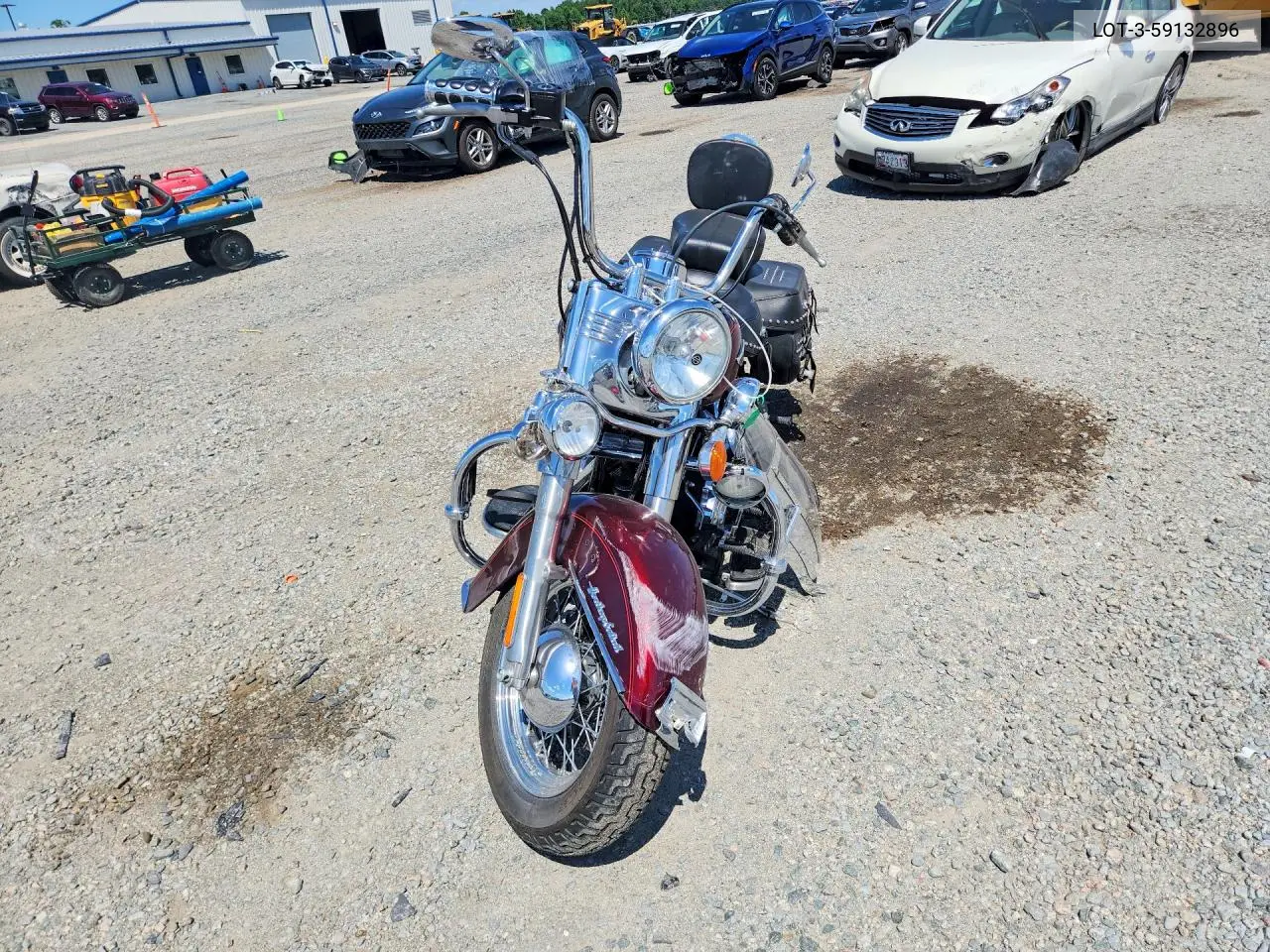 2014 Harley-Davidson Flstc Heritage Softa VIN: 1HD1BWV12EB046040 Lot: 59132896