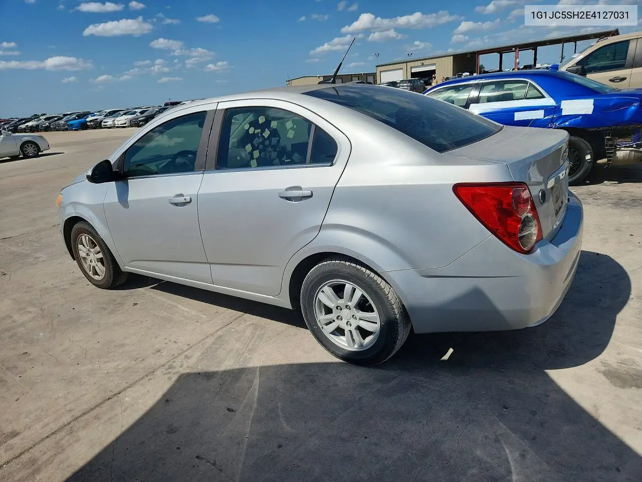 2014 Chev Sonic VIN: 1G1JC5SH2E4127031 Lot: 59704956
