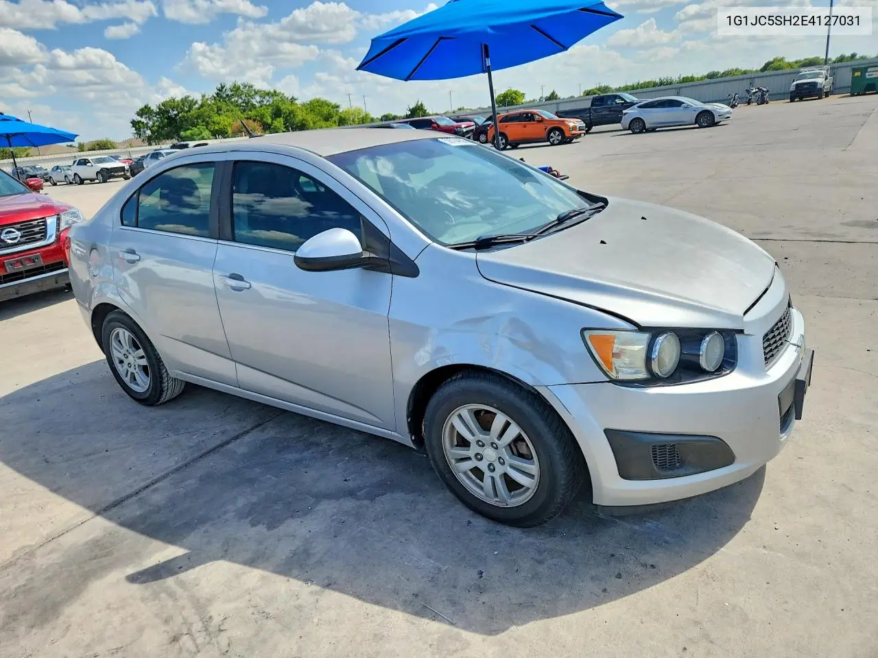2014 Chev Sonic VIN: 1G1JC5SH2E4127031 Lot: 59704956