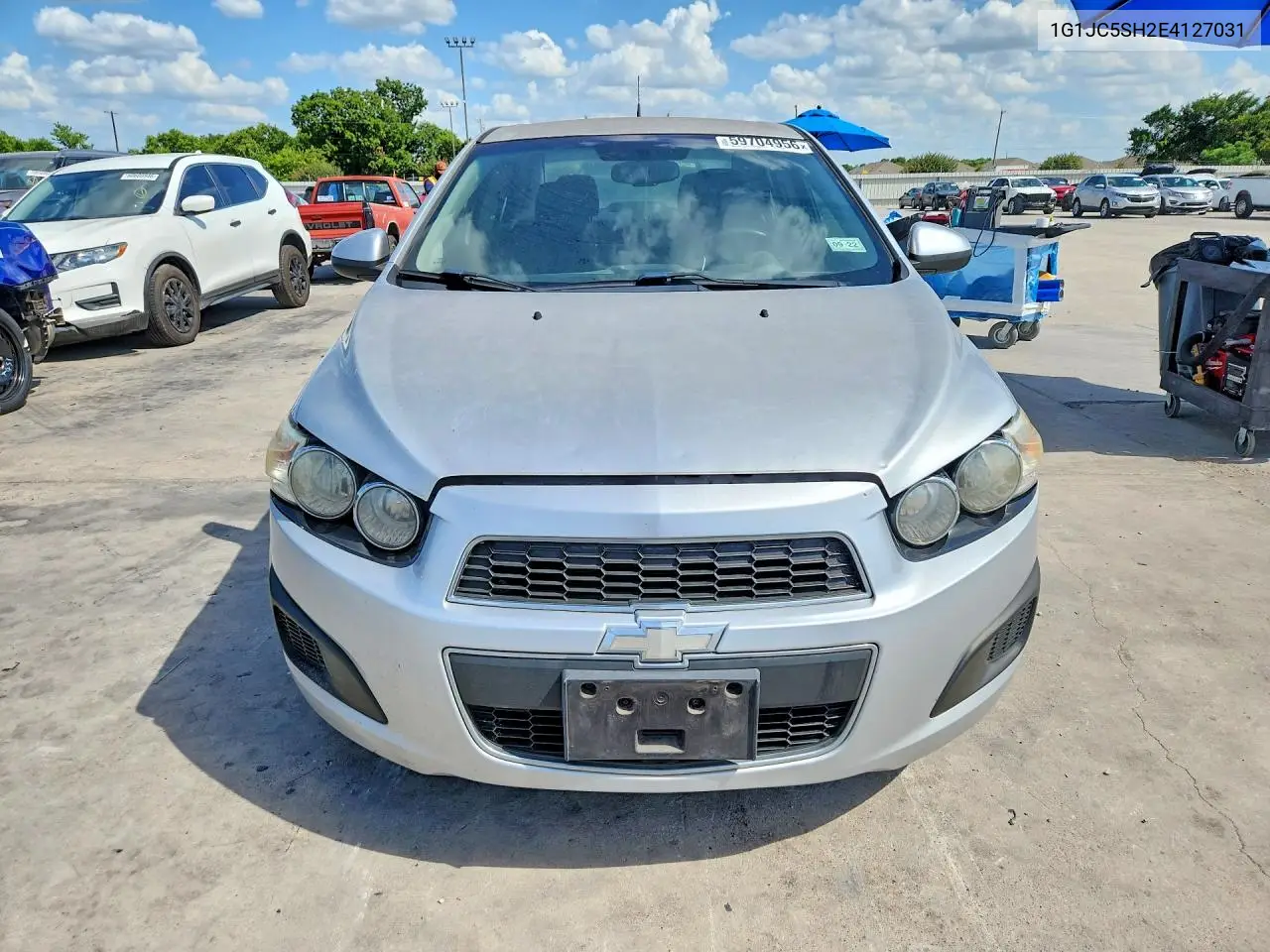 2014 Chev Sonic VIN: 1G1JC5SH2E4127031 Lot: 59704956