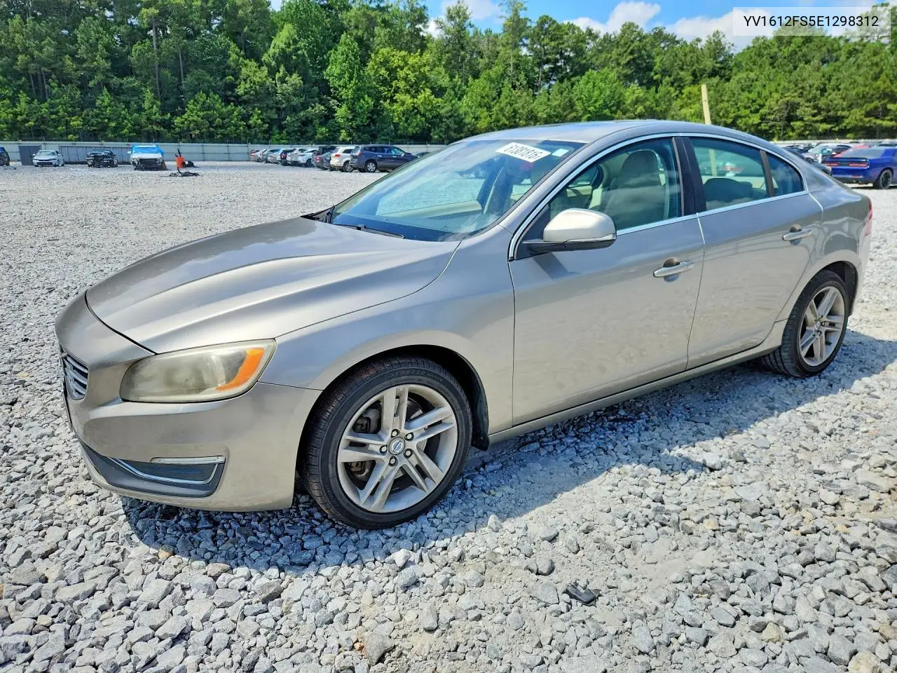 2014 Volv S60 VIN: YV1612FS5E1298312 Lot: 61381816