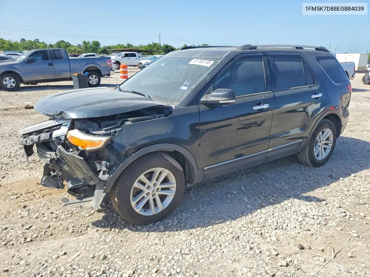 2014 Triumph Car Explorer Xlt VIN: 1FM5K7D88EGB84039 Lot: 61766746
