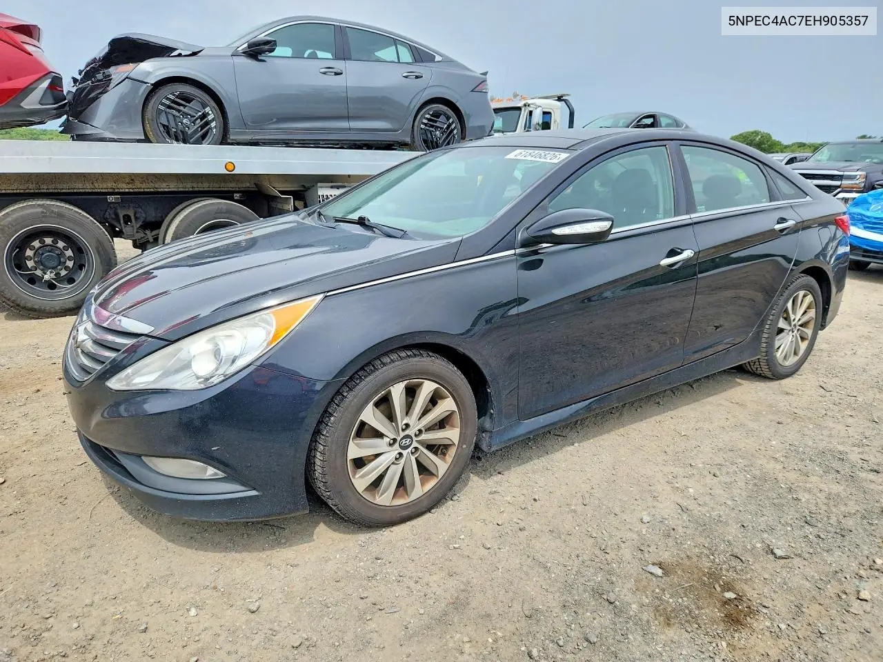 2014 Hyundai Sonata Limited VIN: 5NPEC4AC7EH905357 Lot: 61846826