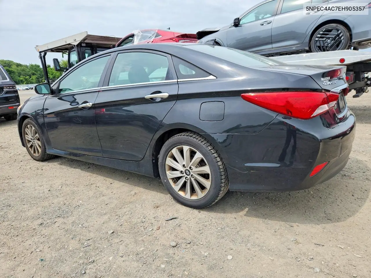 2014 Hyundai Sonata Limited VIN: 5NPEC4AC7EH905357 Lot: 61846826