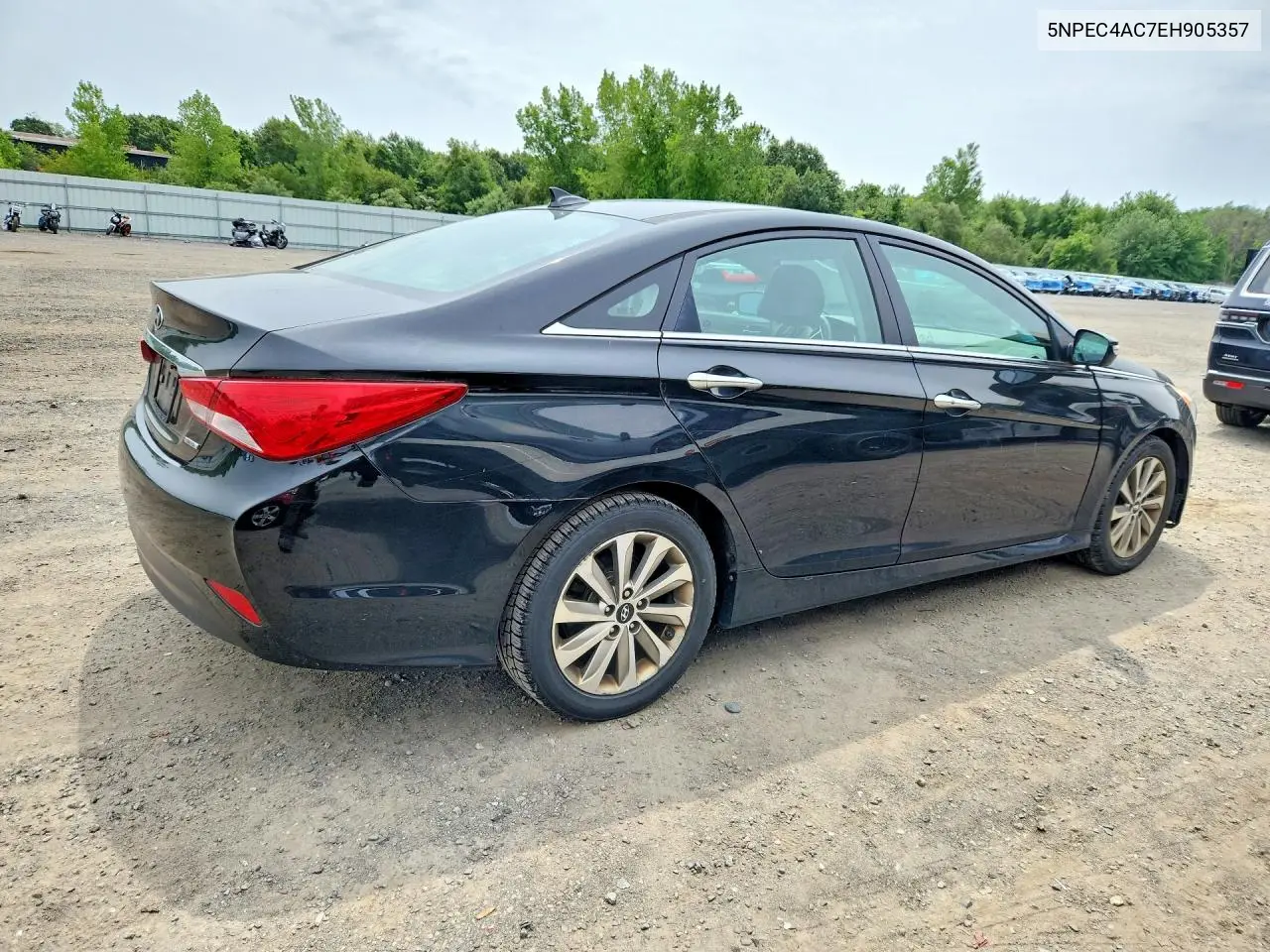 2014 Hyundai Sonata Limited VIN: 5NPEC4AC7EH905357 Lot: 61846826