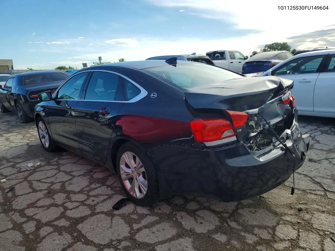2015 Chevrolet Impala Lt VIN: 1G1125S30FU149604 Lot: 55938556