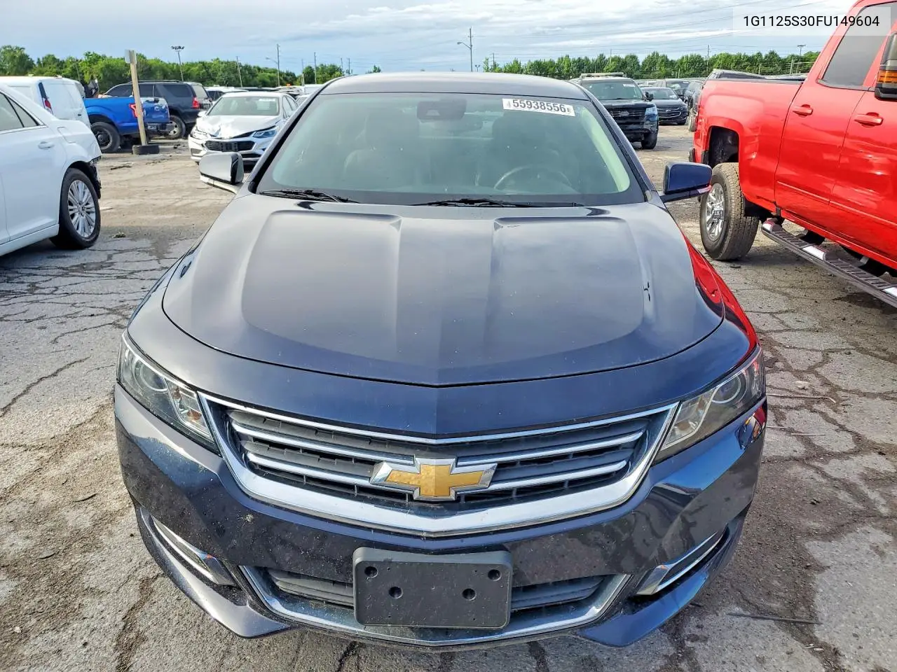 2015 Chevrolet Impala Lt VIN: 1G1125S30FU149604 Lot: 55938556