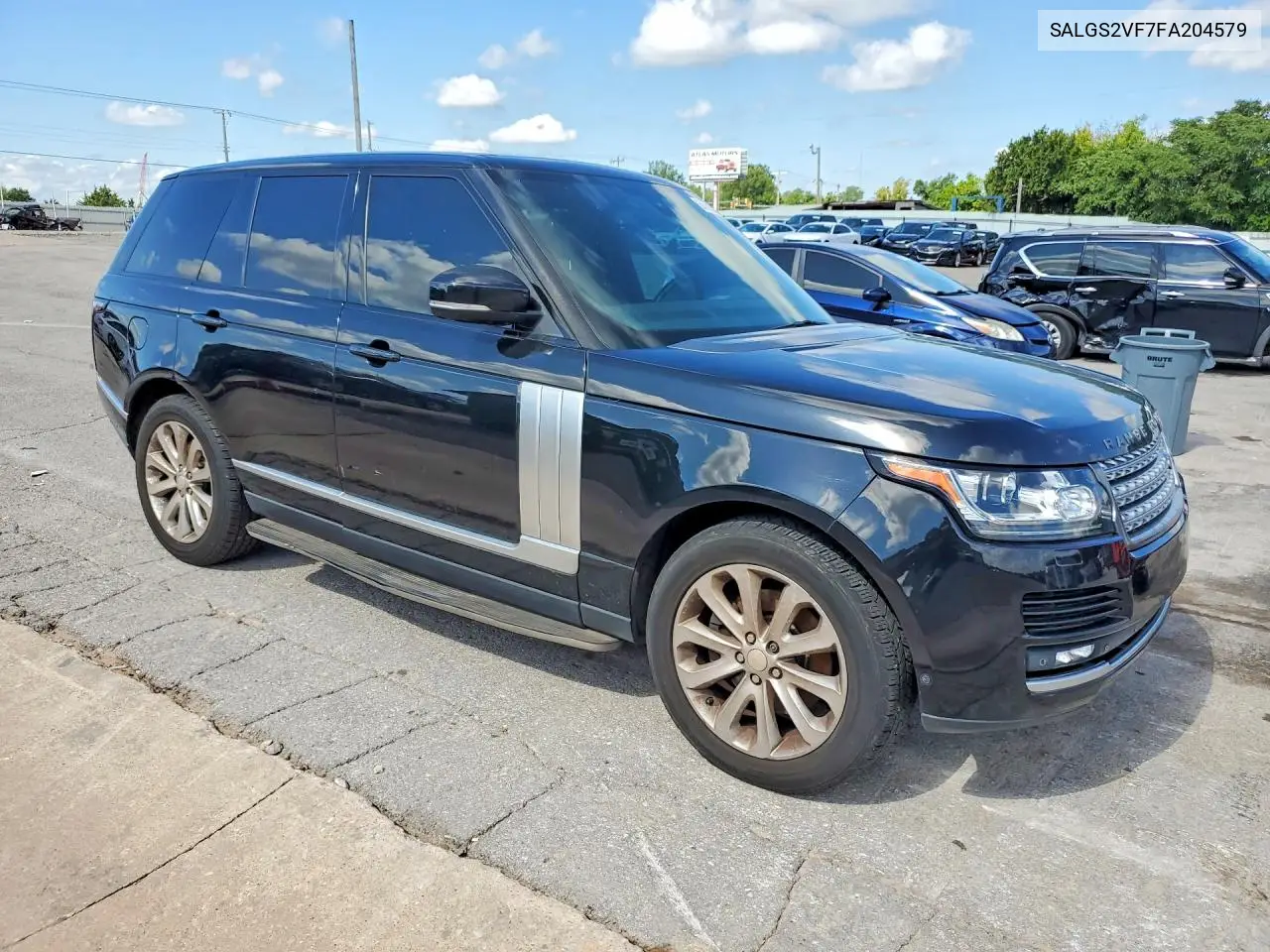 2015 Land Range Rover VIN: SALGS2VF7FA204579 Lot: 60681316